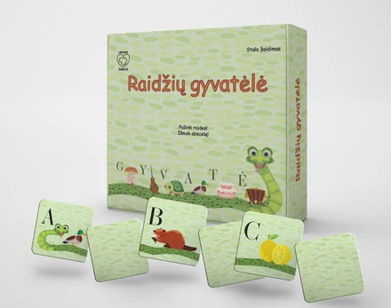 Žaidimas Raidžių gyvatėlė, 5904238002285