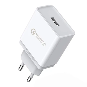 Įkroviklis Ugreen CD122 Quick Charge 3.0 USB, USB, balta, 18 W