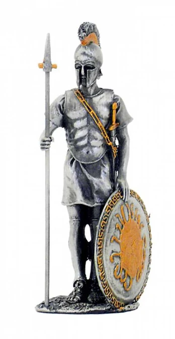 Italfama Statulėlė GRAIKŲ karys. Aukštis 14cm.