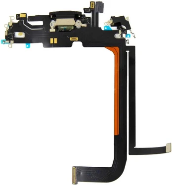 Dėklas Iphone Lcd iPhone 13 Pro Max Flex kabelis su įkrovimo jungtimi, grafitas