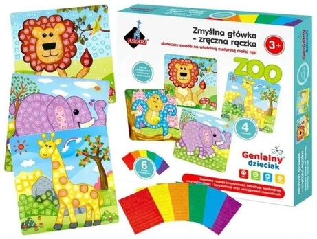 Kūrybinis Rinkinys Vaikams: Mozaikos Dėlionės