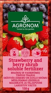 Agronom braškių ir vaiskrūmių tirpios trąšos 150 g