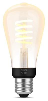 LED lemputė Philips Hue LED, ST64, balta, E27, 7 W, 550 lm