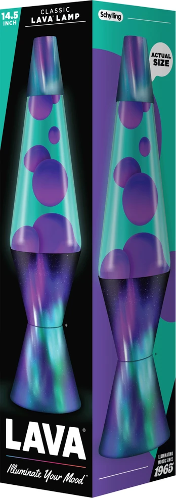 Lavazza - Lamp - Purple/Teal - 37 cm