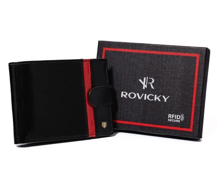 Vyriška odinė piniginė Rovicky RV90