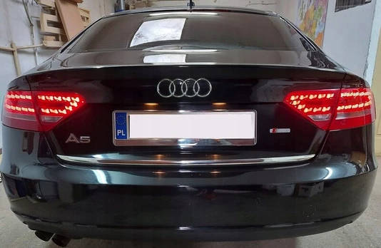 Audi A5 Sportback 5d 2009+ CHROMINĖS raidės ant liuko