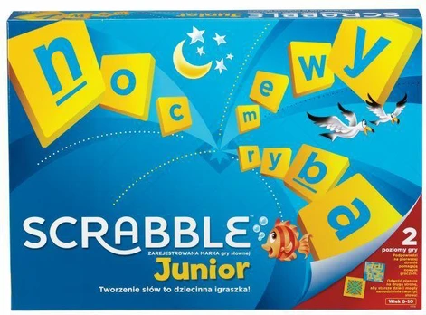 Mattel Gra Scrabble Junior