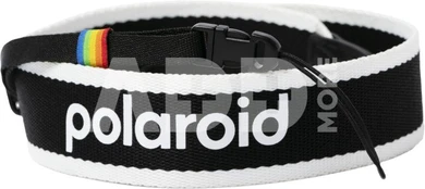 POLAROID CAMERA STRAP FLAT BLACK & WHITE
