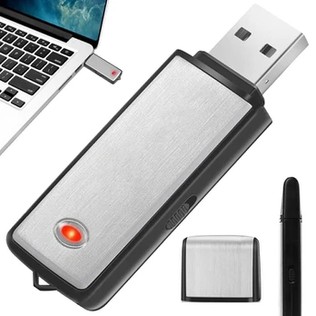 Mini diktofonas su USB atmintine 8GB