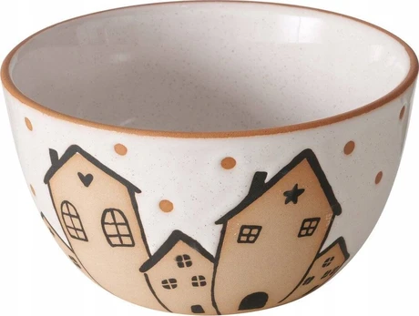 Dubuo Boltze Inken, balta/rusva, 15 cm, 0.54 l