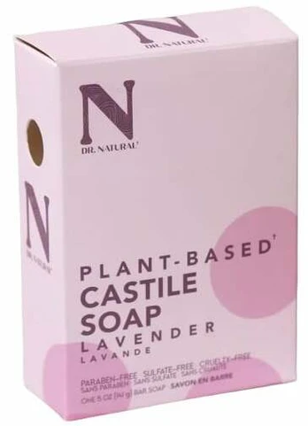 Muilas Dr. Natural Castile Bar Lavender, 141 g