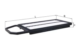 Oro filtras KNECHT LX4481 kaina