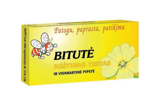 Nėštumo testas "Bitutė"