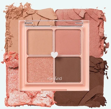 Rom&nd, Better Than Eyes, Eyeshadow Palette, 01, Dry Mango Tulip, 4, 6.5 g