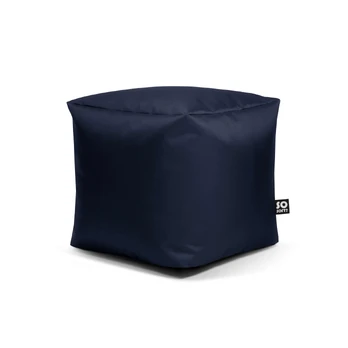 Sėdmaišis Cube M Robust, 40x40 cm, tamsiai mėlyna