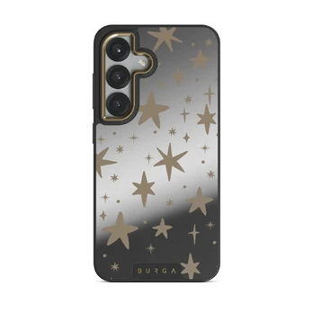 12 O'clock - Samsung Galaxy S25 Plus Case, Elite Mirror Dark (Magnetic) / Gold