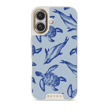 Aquatic Dance - iPhone 16 Plus Case, Elite Light (MagSafe) / Gold