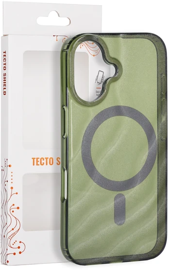 Dėklas Telforceone Tecto Shield Desert Mag case for iPhone 16 6,1' dark olive