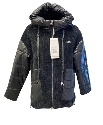 Striukė su gobtuvu/Vaston/23006/Juoda/