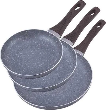 Kamille keptuvių rinkinys 20 24 28cm