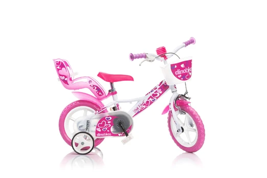 Vaikiškas dviratis Dino Bikes LITTLE HEART, 12"