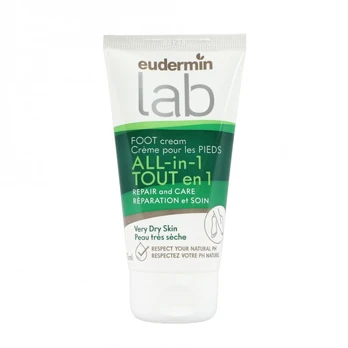 EUDERMIN LAB ALL-IN-1 pėdų kremas, 75 ml