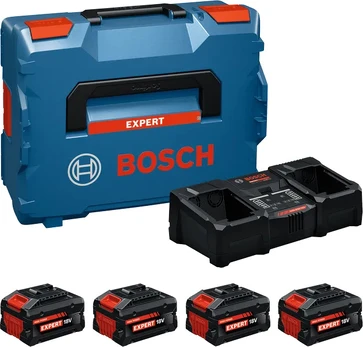 Bosch Starter Set EXBA2x18V-80, 2x18V-55,EXAL 18V2-320,LB