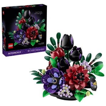 LEGO Botanicals 11513 Tamsių gėlių kompozicija