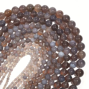 Agato karoliukai, 6mm (about 57-63 pieces)