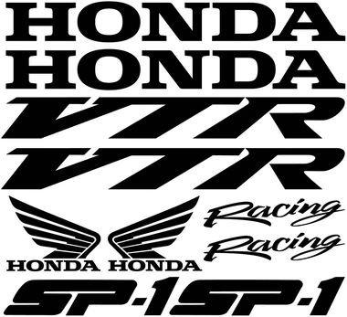 Honda vtr sp1 motociklo lipdukai