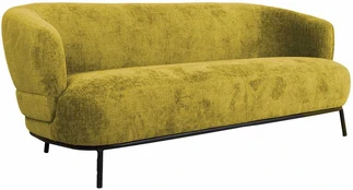 Sofa GEMALA 2,5 seater, Geltonas kaina