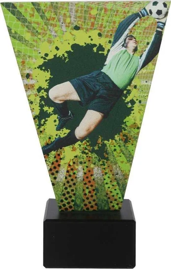 Tryumf Trofeum szklane piłka nożna Tryumf