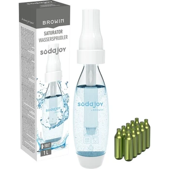Browin vandens ir gėrimų karbonizatorius SodaJoy + 10 gazavimo cilindrų