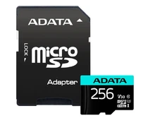 Atminties kortelė ADATA Premier Pro UHS-I U3 256 GB, micro SDXC, Flash memory class 10, with Adapter kaina