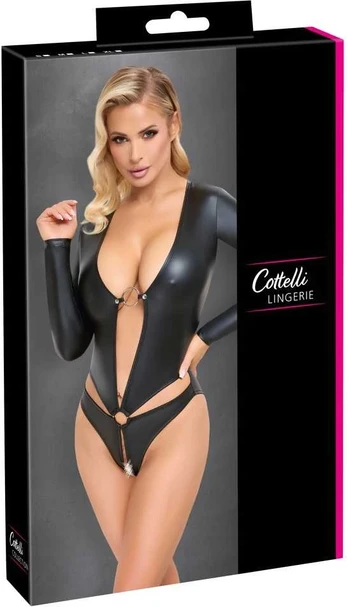 Cottelli lingerie Body long sleeve S glaustinukė