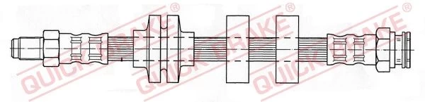 Stabdžių žarnelė QUICK BRAKE 37.904