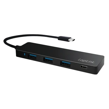 „LogiLink“ 4 prievadų USB-C