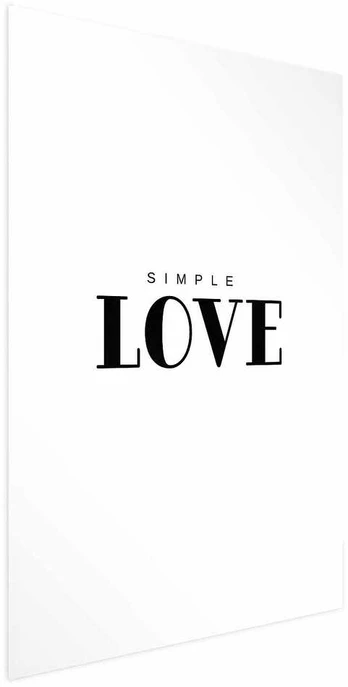 Artgeist Plakatas - Simple Love