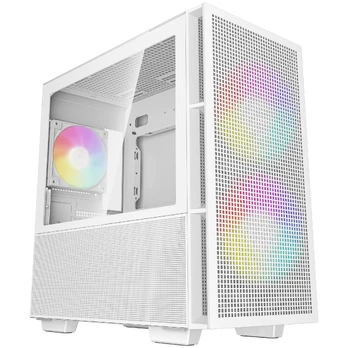 TORRE M-ATX DEEPCOOL CH360 Baltas