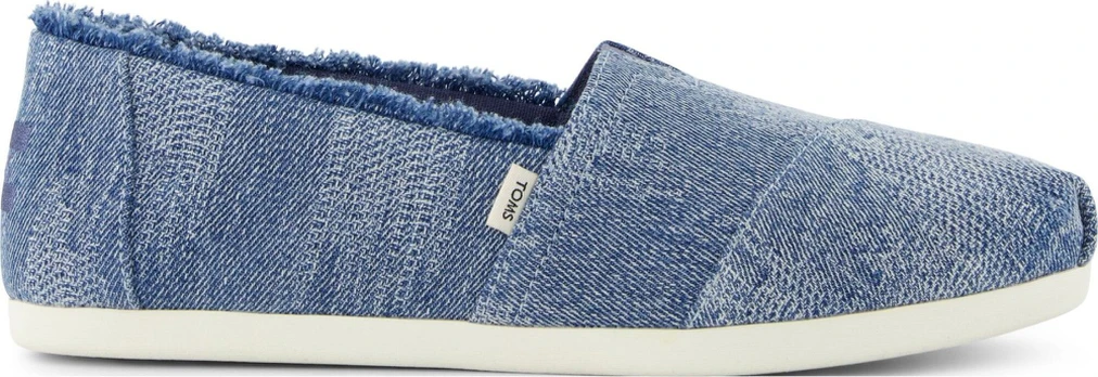 TOMS DARK SKY TEXTURED DENIM/FRAY 10021887 Blue - 39