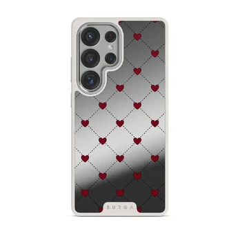 Love Letter - Samsung Galaxy S25 Ultra Case, Elite Mirror Light (Magnetic) / Silver