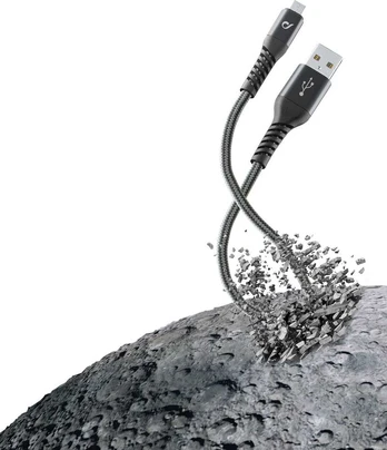 Cellular Line USB CABLE EXTRME MICROUSB Juodas