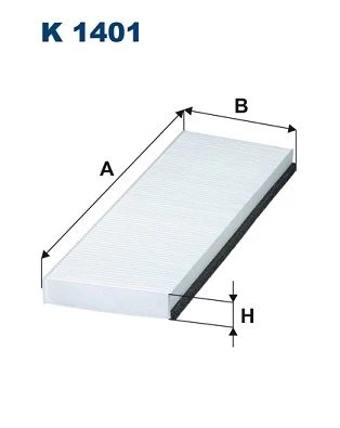 Salono filtras FILTRON K 1401