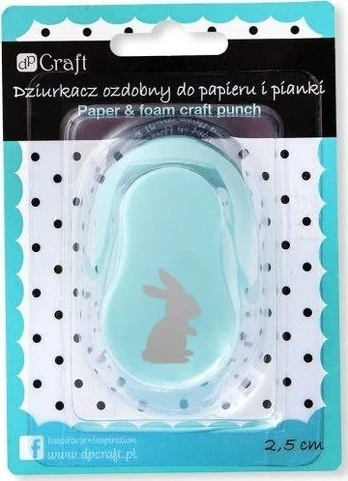 Dalprint DPCRAFT dekoratyvinis perforatorius popieriui ir putplasčiui 2,5 cm - Kiškis Dalprint