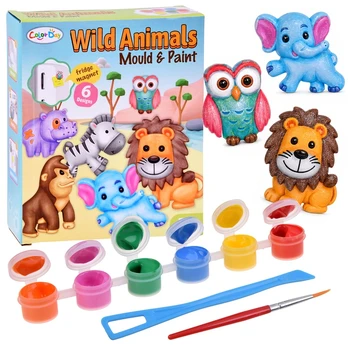 WILD ANIMALS DIY Magnet Making Kit ZA6407