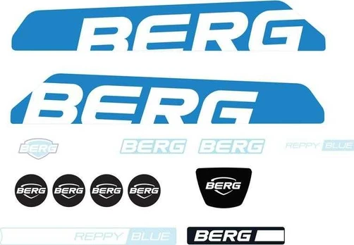Berg Reppy - Sticker set Mėlyna