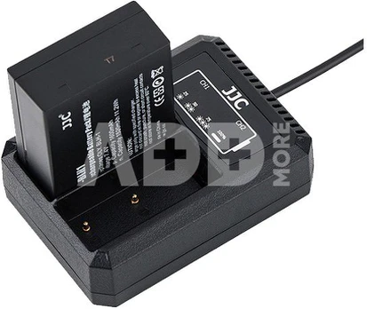 JJC Olympus DCH BLH1 USB Dubbele Batterijlader