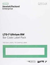 Etikėtės HPE Q2014A LTO7 Ultrium Barcode kaina