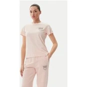 PINKO Marškinėliai Nambrone 103320 A2G7 Rožinė Regular Fit