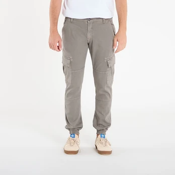 Urban Classics Washed Cargo Twill Jogging Pants Grey - Dydis W36 (TB1435 GREY Kelnės)